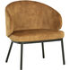 Echo Black / Nono Tapenade Gold Lounge Chair